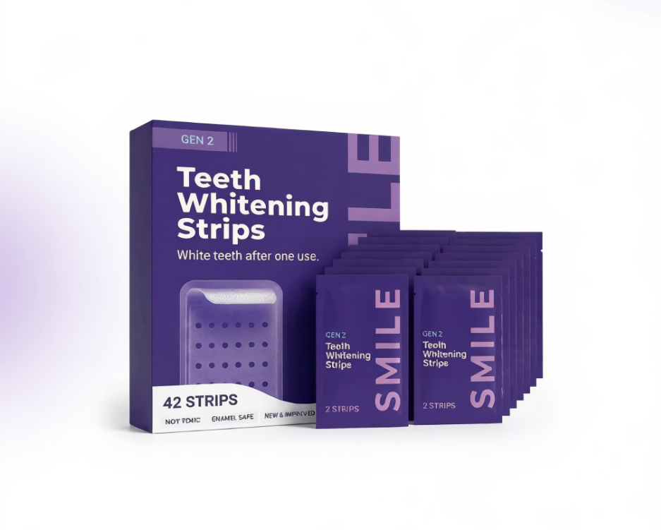 M.Smile  Professional Teeth Whitening Strips – Instant Results After One Use