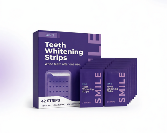 M.Smile  Professional Teeth Whitening Strips – Instant Results After One Use