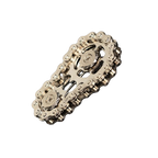 The Kinetic Gear-Link | Industrial Metal Fidget & Focus Anchor