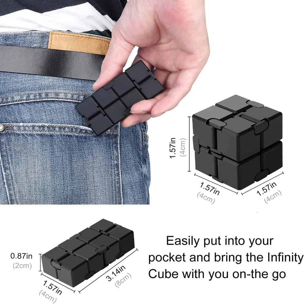 The Infinity Flow Cube | Endless Focus & Stress Relief