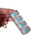 The Clicky-Key Keychain | Mechanical Switch ASMR Fidget